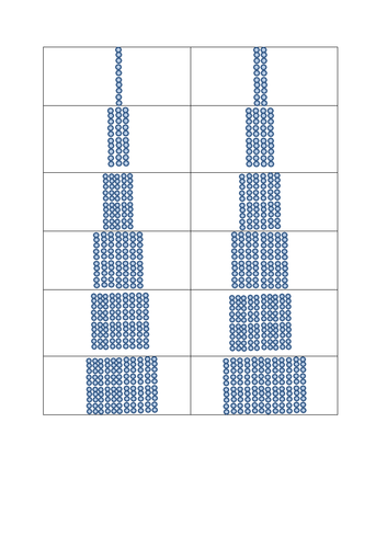 10 times tables arrays