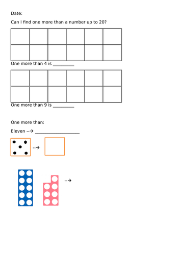 one-more-than-worksheets-teaching-resources