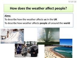 Weather and its affect on people | Teaching Resources