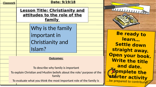 AQA 9-1 GCSE Religious Studies:Relationships&Familes. Christian and Muslim attitudes to family