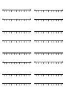 Editable Number Lines | Teaching Resources