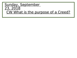 The Apostle's Creed KS3 | Teaching Resources