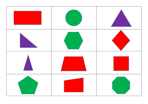 KS1 or KS2 - Identifying 2D Shapes | Teaching Resources