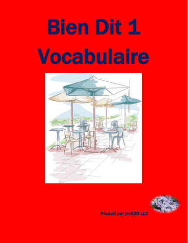 Bien Dit 1 Chapitre 7 Vocabulaire List and Quizzes