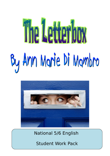 The Letterbox, by Ann Marie Di Mambro | Teaching Resources