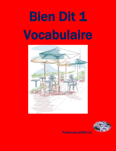 Bien Dit 1 Chapitre 8 Vocabulaire List and Quizzes