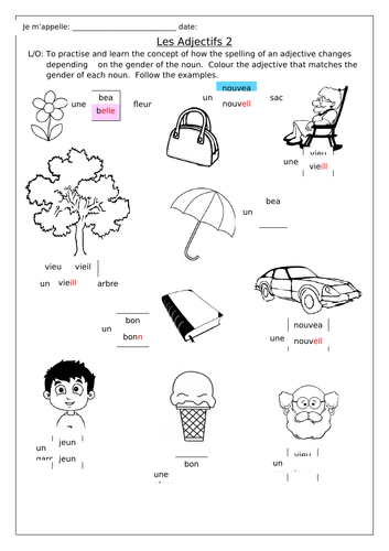 french-adjectives-bags-les-adjectifs-worksheets-teaching