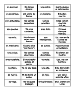 Adjetivos (Spanish Adjectives) Círculo mágico | Teaching Resources