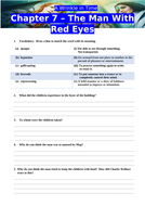 A Wrinkle in Time - Activities for Chapters 7-12 | Teaching Resources