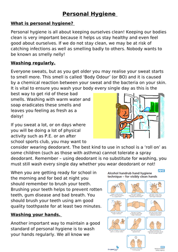 write a speech about cleanliness