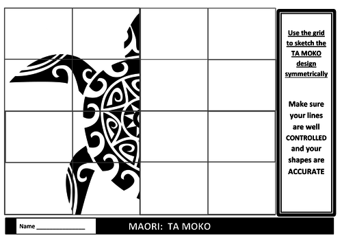 Exploring Maori Ta Moko using Symmetry