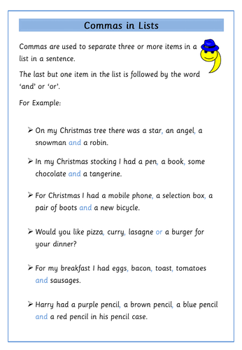 commas-in-lists-worksheet-teaching-resources