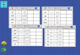 year 1 common exception words spelling sheets teaching