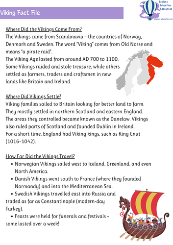 KS2 Anglo Saxons and Vikings Unit - 10 Outstanding History Lessons ...