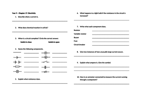 Cambridge Science Checkpoint 3 Worksheets | Teaching Resources