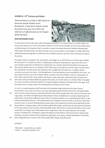 GCSE AQA English Language Paper 2- Lessons 11-15 | Teaching Resources
