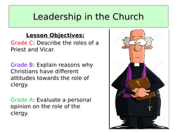 Role of Ordained Ministry - Priest/Leadership | Teaching Resources