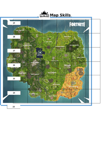 Fortnite Mapskills | Teaching Resources