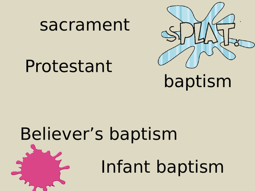 Baptism Lesson