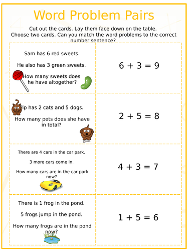 Year 1- Addition and Subtraction Block 2 Week 2 White Rose Style V3.0 ...