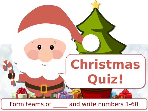 Physics christmas quiz