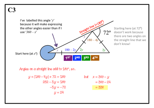 Angles in Triangles (Worksheets with Answers) | Teaching Resources