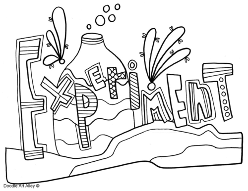 elementary science coloring pages