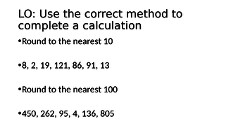 Missing number lesson | Teaching Resources