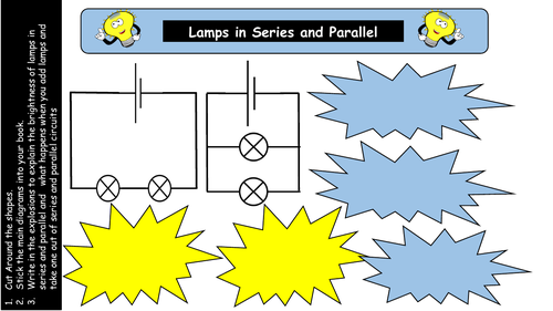 Current Electricity-Lamps in Series and Parallel Circuits KS2 ...