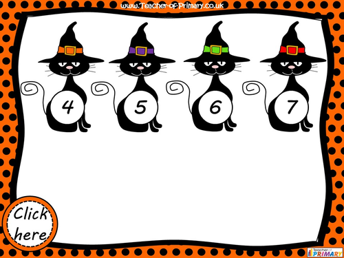 spooky counting to 20