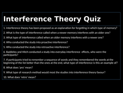 Retrieval failure essay image