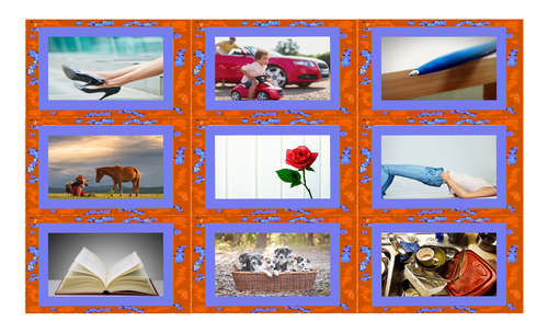 Demonstratives Legal Size Photo Card Game-ESL Fun Games | Teaching Resources