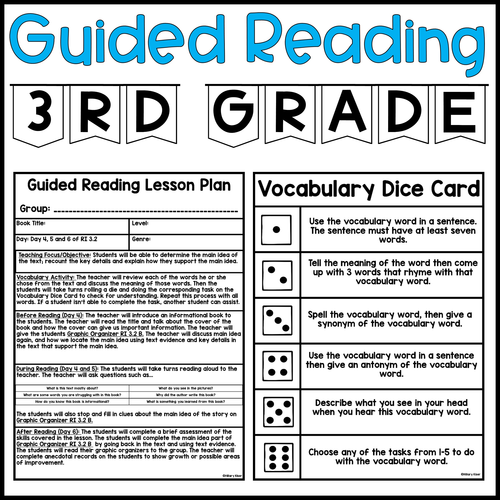 Task Boxes for Guided Reading  Teaching third grade, Third grade