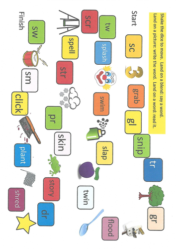 consonant-clusters-board-game-teaching-resources