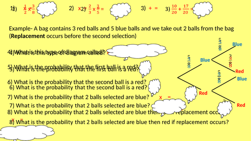 GCSE Probability-Tree Diagrams Venn Diagrams, Space Diagrams, Combined ...