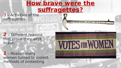 How brave were the Suffragettes?