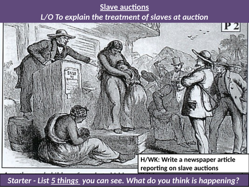 Slave Auctions