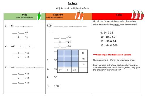 factors-differentiated-maths-worksheet-teaching-resources