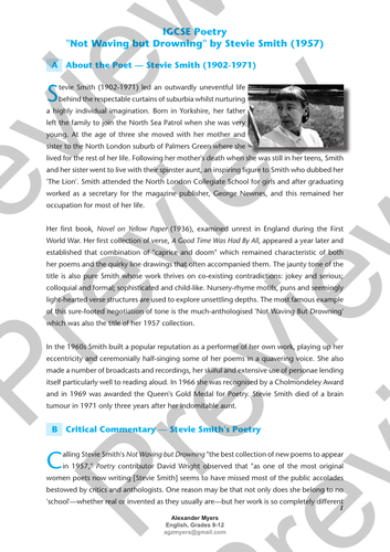 Stevie smith essay 08 picture