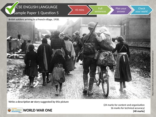 30 GCSE English Paper 1 Q5 Descriptive & Narrative Writing Questions ...