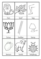 L words beginning with L flashcards | Teaching Resources