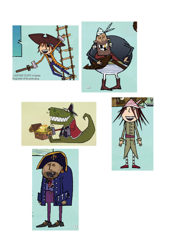 captain flinn and the pirate dinosaurs activities