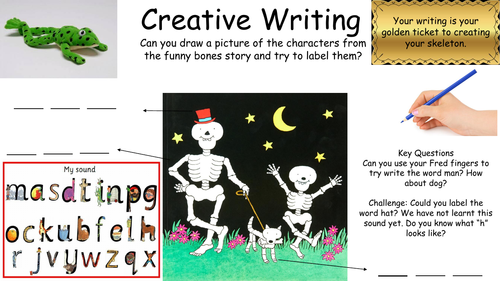 Funny Bones- Continuous provision activities