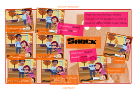 Creative writing shock image