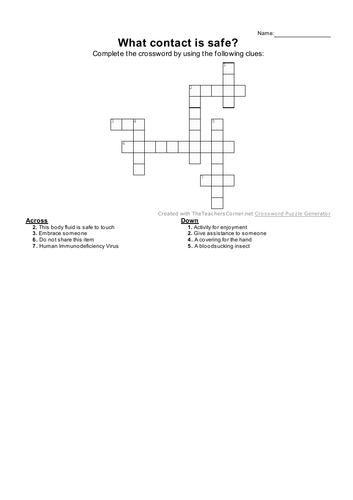 HIV/AIDS Worksheets and Front pages | Teaching Resources