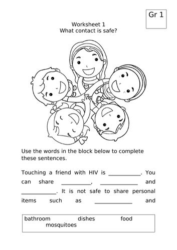 hiv-aids-worksheets-and-front-pages-teaching-resources