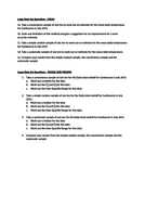 A-Level Maths: Large Data Set Questions | Teaching Resources