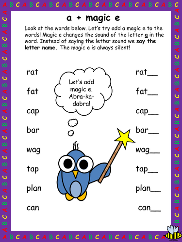 magic-e-worksheets-teaching-resources