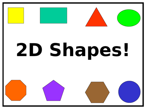 2D Shapes - PowerPoint