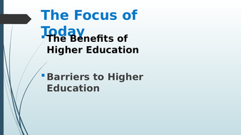 benefits of higher education essay